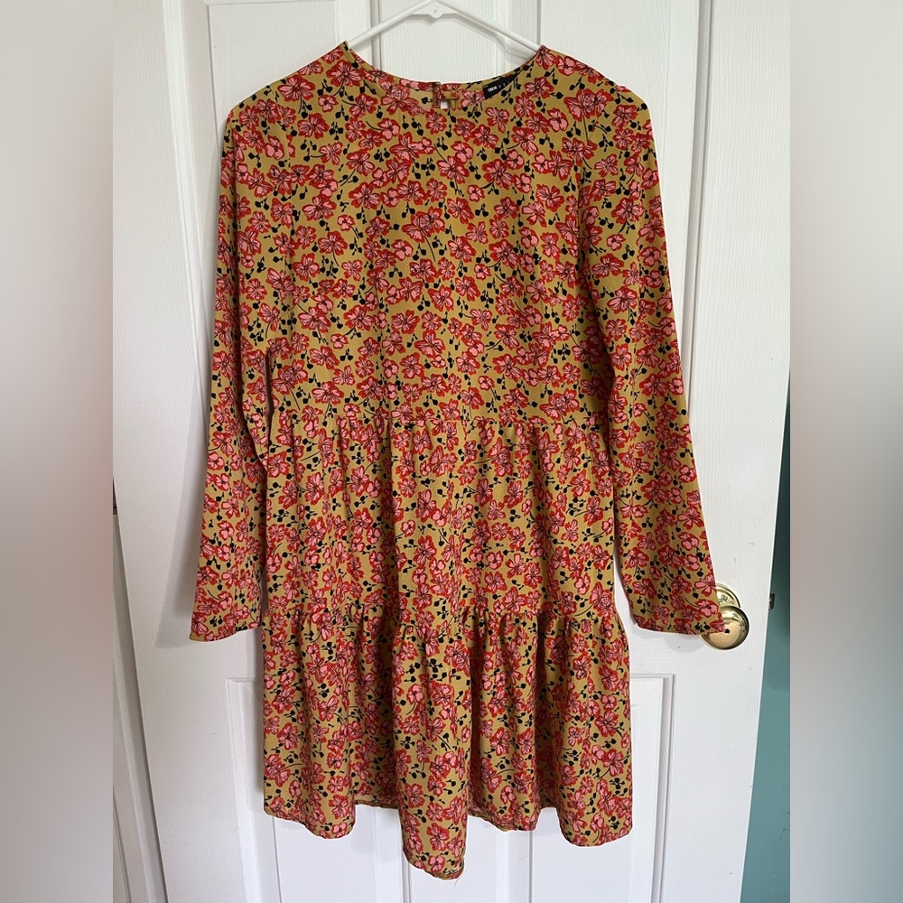 Unused Asos Design Floral Mini Dress